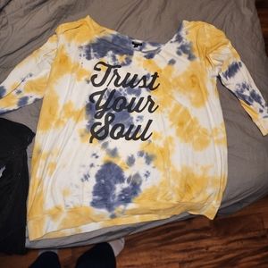 Torrid Off the shoulder sweatshirt